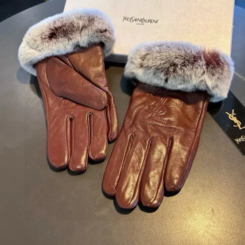 Replica Yves Saint Laurent Gloves For Women #1379096 $52.00 USD for Wholesale