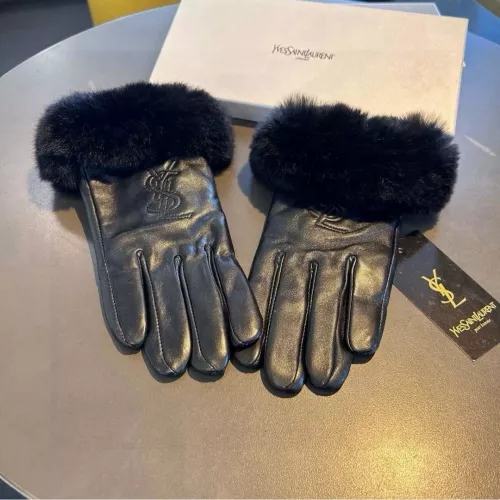 Yves Saint Laurent Gloves For Women #1379097 $52.00 USD, Wholesale Replica Yves Saint Laurent Gloves