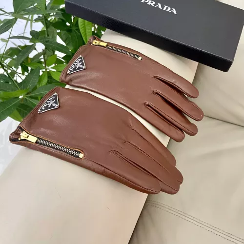 Replica Prada Gloves For Women #1379113 $45.00 USD for Wholesale