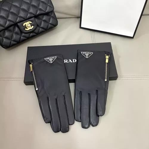 Prada Gloves For Women #1379114 $45.00 USD, Wholesale Replica Prada Gloves