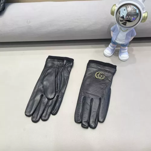 Replica Gucci Gloves For Men #1379128 $52.00 USD for Wholesale
