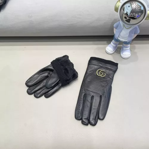 Replica Gucci Gloves For Men #1379128 $52.00 USD for Wholesale