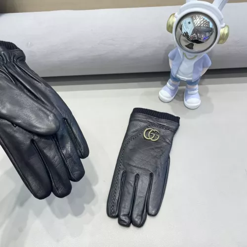 Replica Gucci Gloves For Men #1379128 $52.00 USD for Wholesale