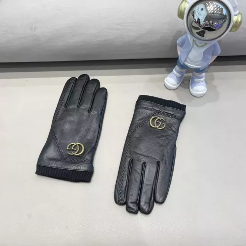 Replica Gucci Gloves For Men #1379128 $52.00 USD for Wholesale