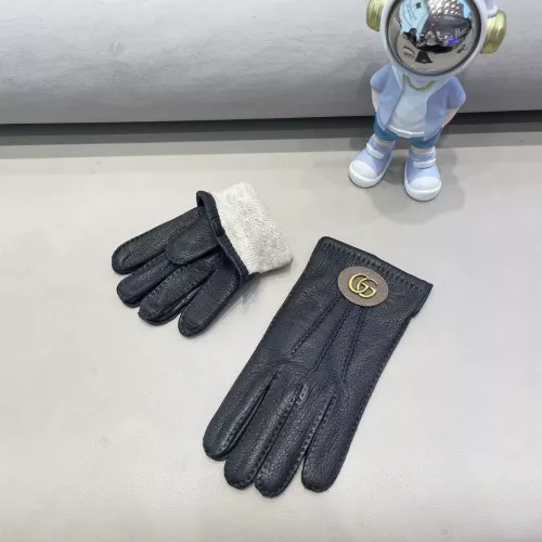 Replica Gucci Gloves For Men #1379129 $52.00 USD for Wholesale