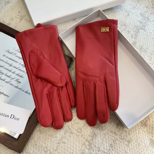 Replica Christian Dior Gloves For Women #1379143 $42.00 USD for Wholesale