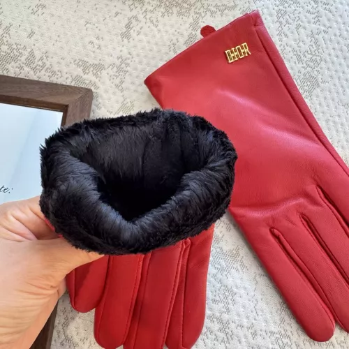 Replica Christian Dior Gloves For Women #1379143 $42.00 USD for Wholesale