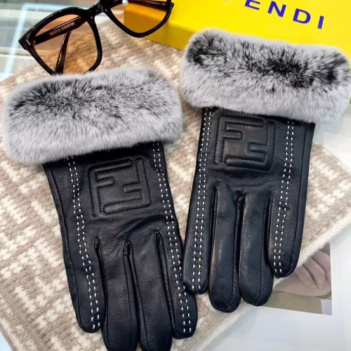 Fendi Gloves #1379161 $45.00 USD, Wholesale Replica Fendi Gloves