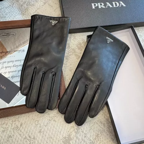 Prada Gloves For Women #1379175 $48.00 USD, Wholesale Replica Prada Gloves
