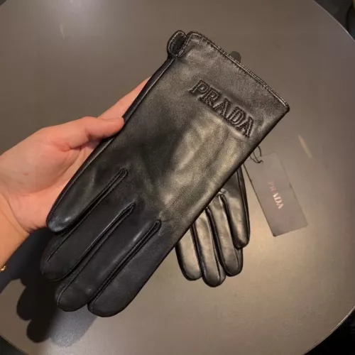 Replica Prada Gloves For Women #1379178 $45.00 USD for Wholesale