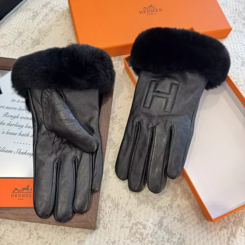 Replica Hermes Gloves For Women #1379185 $48.00 USD for Wholesale