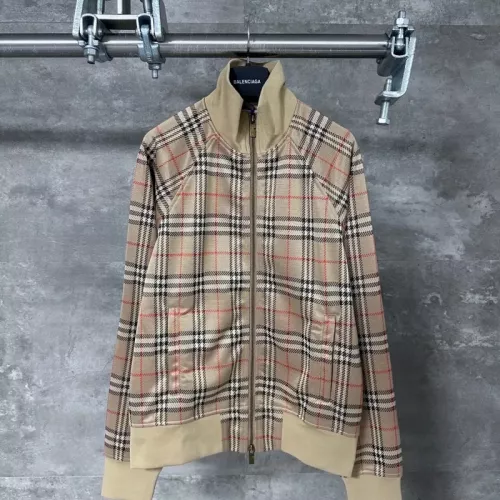 Burberry Jackets Long Sleeved For Unisex #1379225 $96.00 USD, Wholesale Replica Burberry Jackets