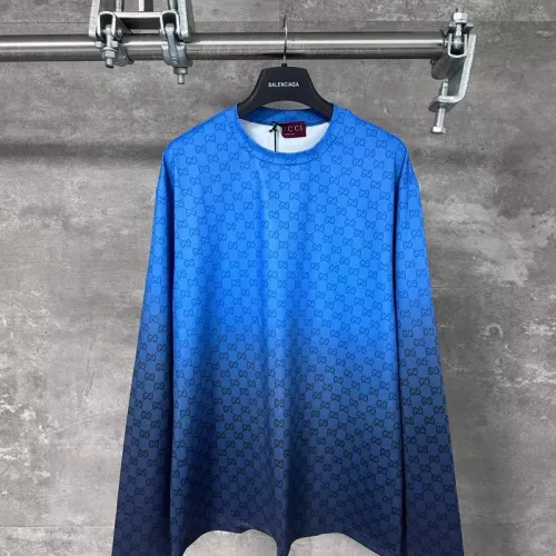 Gucci T-Shirts Long Sleeved For Unisex #1379295 $52.00 USD, Wholesale Replica Gucci T-Shirts