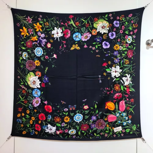 Gucci Silk Squares #1379376 $85.00 USD, Wholesale Replica Gucci Scarf