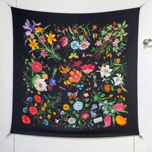 Gucci Silk Squares #1379379 $85.00 USD, Wholesale Replica Gucci Scarf