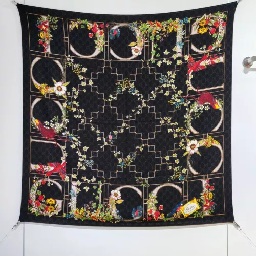 Gucci Silk Squares #1379382 $85.00 USD, Wholesale Replica Gucci Scarf