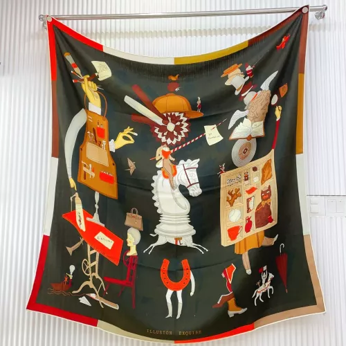 Hermes Silk Squares #1379392 $82.00 USD, Wholesale Replica Hermes Scarf