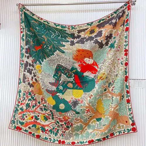 Hermes Silk Squares #1379442 $85.00 USD, Wholesale Replica Hermes Scarf