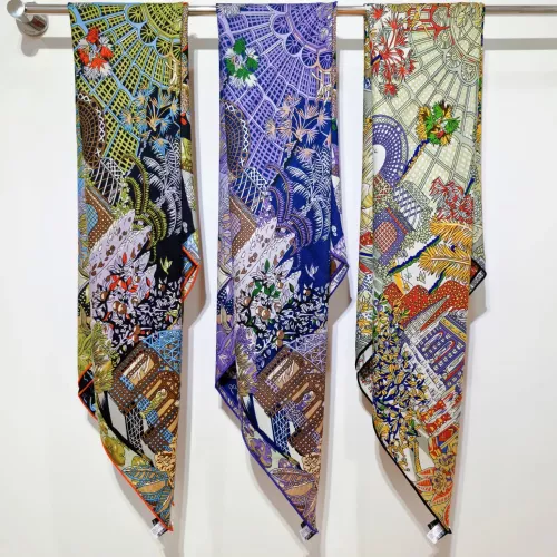 Replica Hermes Silk Squares #1379456 $85.00 USD for Wholesale