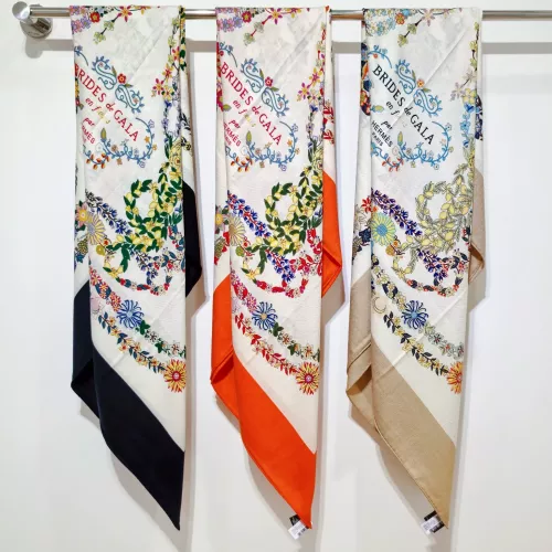 Replica Hermes Silk Squares #1379460 $85.00 USD for Wholesale