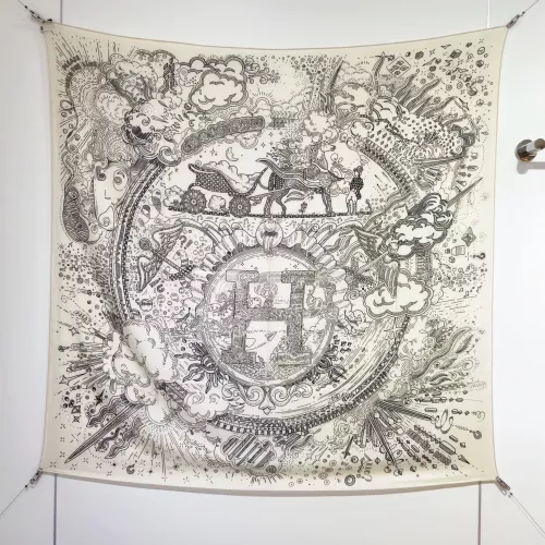 Hermes Silk Squares #1379465 $85.00 USD, Wholesale Replica Hermes Scarf