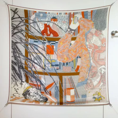 Hermes Silk Squares #1379480 $85.00 USD, Wholesale Replica Hermes Scarf