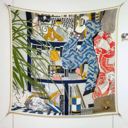 Hermes Silk Squares #1379482 $85.00 USD, Wholesale Replica Hermes Scarf