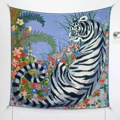 Hermes Silk Squares #1379503 $85.00 USD, Wholesale Replica Hermes Scarf