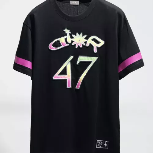 Christian Dior T-Shirts Short Sleeved For Unisex #1379581 $48.00 USD, Wholesale Replica Christian Dior T-Shirts
