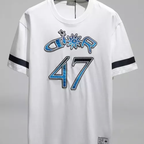 Christian Dior T-Shirts Short Sleeved For Unisex #1379582 $48.00 USD, Wholesale Replica Christian Dior T-Shirts