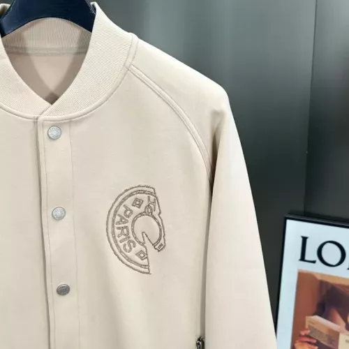 Replica Hermes Jackets Long Sleeved For Men #1379711 $100.00 USD for Wholesale