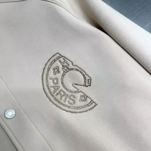 Replica Hermes Jackets Long Sleeved For Men #1379711 $100.00 USD for Wholesale