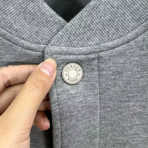 Replica Hermes Jackets Long Sleeved For Men #1379712 $100.00 USD for Wholesale