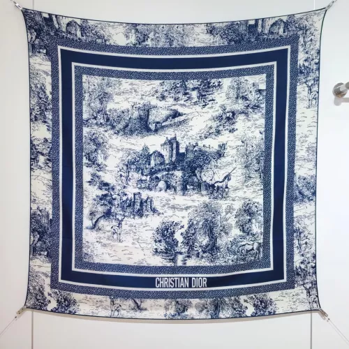 Christian Dior Silk Squares #1379765 $85.00 USD, Wholesale Replica Christian Dior Scarf