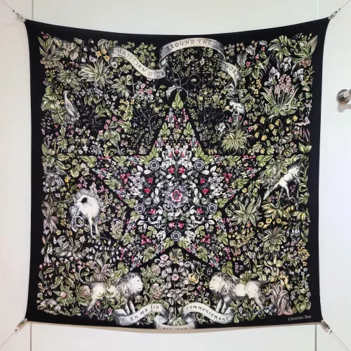 Christian Dior Silk Squares #1379771 $85.00 USD, Wholesale Replica Christian Dior Scarf
