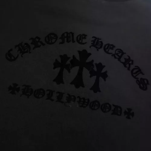 Replica Chrome Hearts T-Shirts Long Sleeved For Unisex #1379775 $68.00 USD for Wholesale