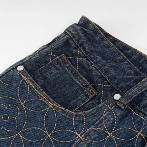 Replica Louis Vuitton LV Jeans For Unisex #1379960 $96.00 USD for Wholesale