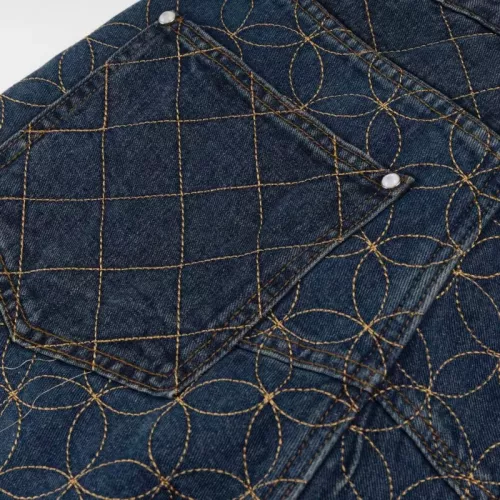 Replica Louis Vuitton LV Jeans For Unisex #1379960 $96.00 USD for Wholesale