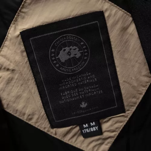 Replica Canada Goose Down Feather Coat Long Sleeved For Unisex #1380208 $172.00 USD for Wholesale