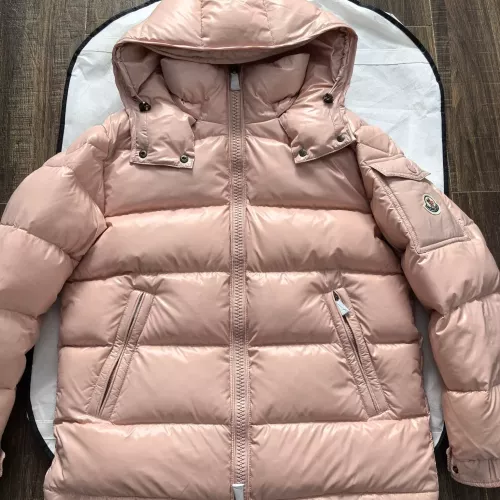 Moncler Down Feather Coat Long Sleeved For Women #1380213 $132.00 USD, Wholesale Replica Moncler Down Feather Coat