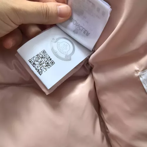 Replica Moncler Down Feather Coat Long Sleeved For Women #1380213 $132.00 USD for Wholesale