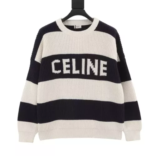 Celine Sweaters Long Sleeved For Unisex #1380229 $56.00 USD, Wholesale Replica Celine Sweaters