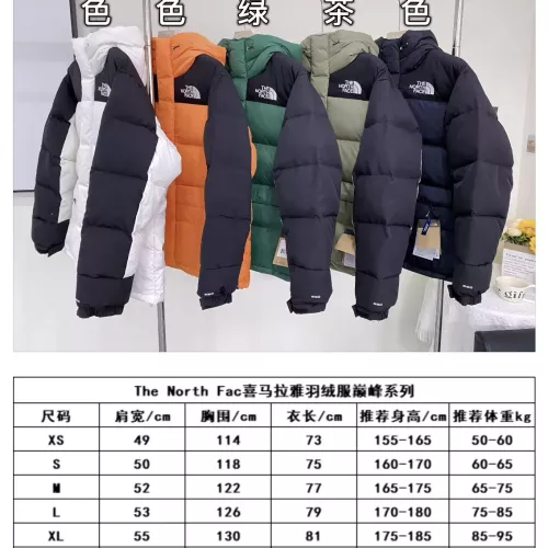 Replica The North Face Down Feather Coat Long Sleeved For Unisex #1380269 $140.00 USD for Wholesale