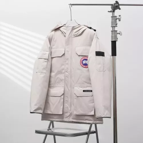 Canada Goose Down Feather Coat Long Sleeved For Unisex #1380275 $160.00 USD, Wholesale Replica Canada Goose Down Feather Coat