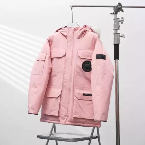 Canada Goose Down Feather Coat Long Sleeved For Unisex #1380276 $160.00 USD, Wholesale Replica Canada Goose Down Feather Coat