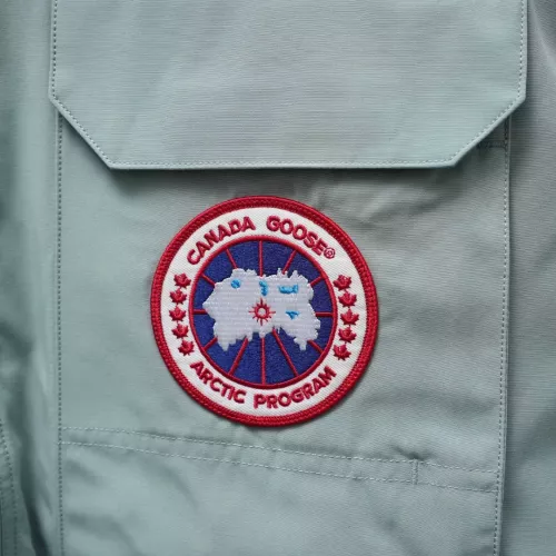 Replica Canada Goose Down Feather Coat Long Sleeved For Unisex #1380278 $160.00 USD for Wholesale