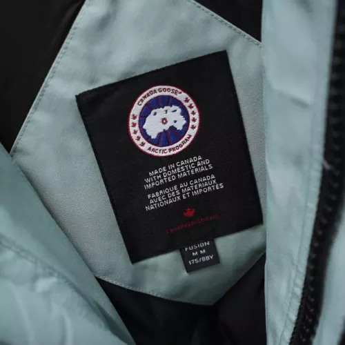 Replica Canada Goose Down Feather Coat Long Sleeved For Unisex #1380278 $160.00 USD for Wholesale