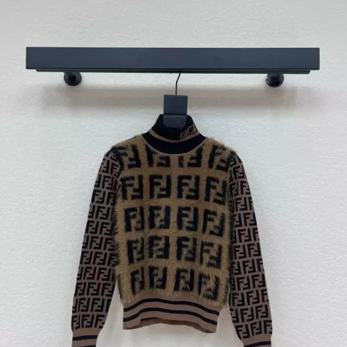 Fendi Sweaters Long Sleeved For Women #1380288 $98.00 USD, Wholesale Replica Fendi Sweaters