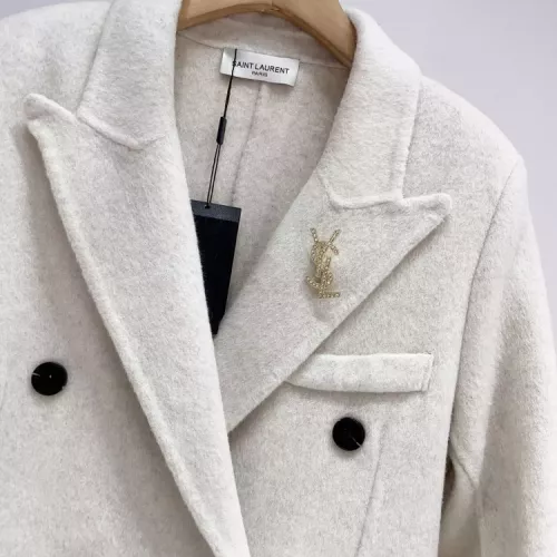 Replica Yves Saint Laurent YSL Coat Long Sleeved For Women #1380293 $162.00 USD for Wholesale