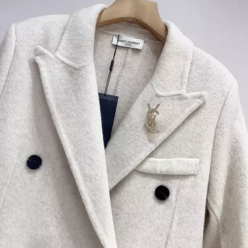 Replica Yves Saint Laurent YSL Coat Long Sleeved For Women #1380293 $162.00 USD for Wholesale